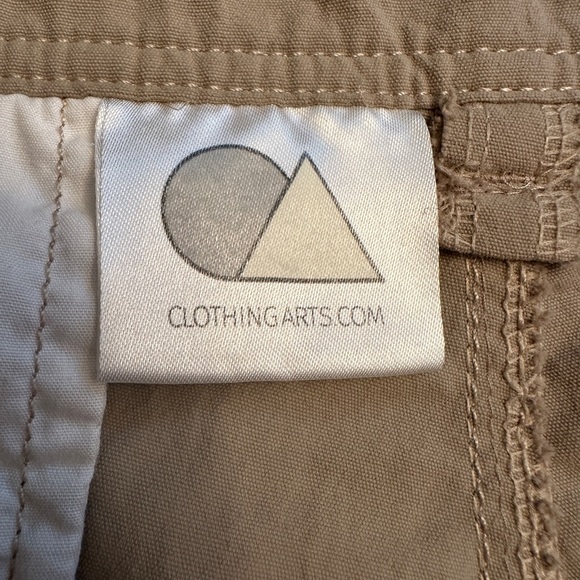 Clothing Arts Size 40x30 Men’s Pants P Cubed Pick Pocket Proof Nylon Tan Travel - Picture 4 of 12